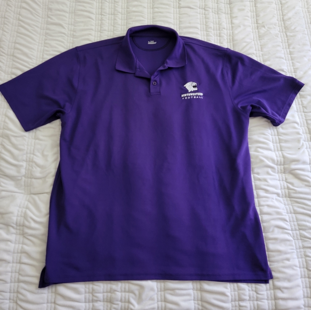 Northwestern University Football Mens Polo XL Under Armour